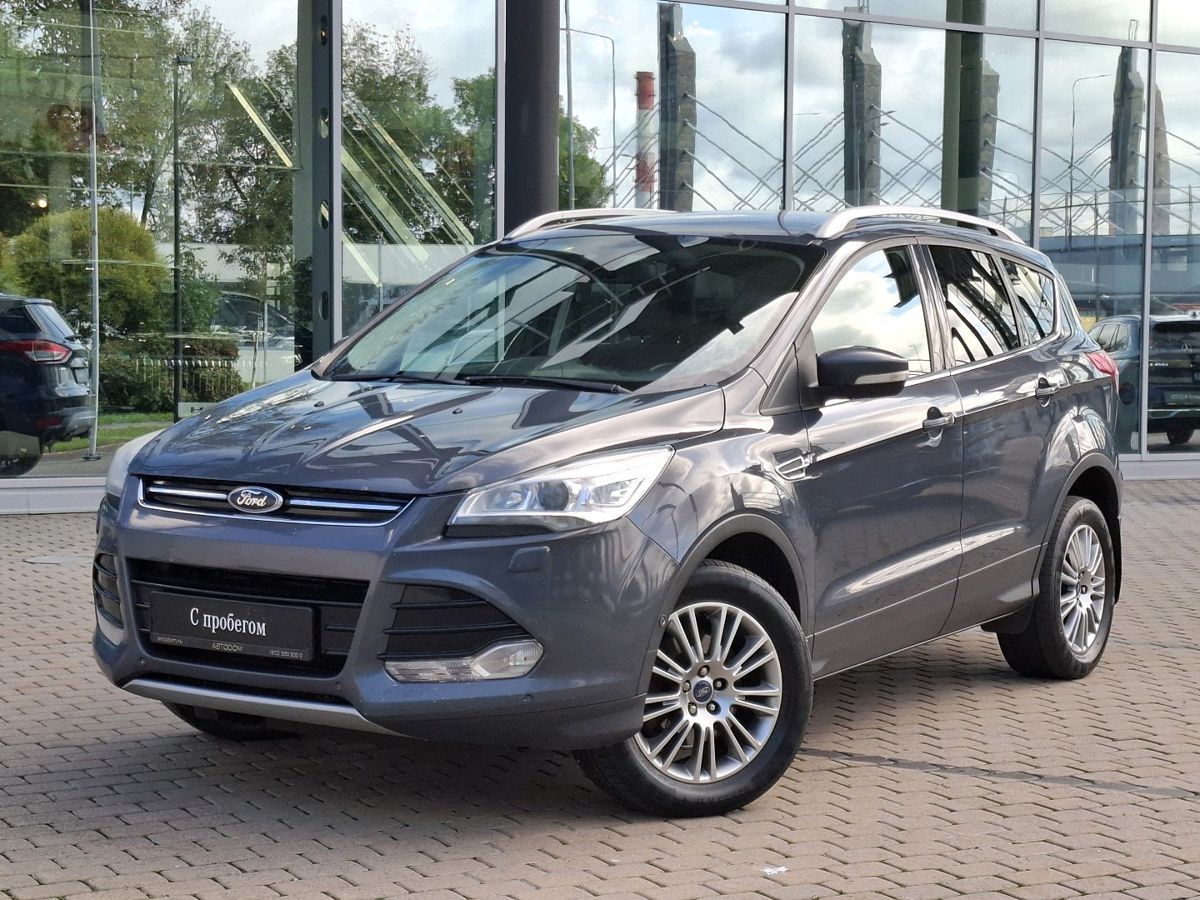 Ford Kuga II поколение 1.6 AT 4WD (150 л.с.) Titanium Серый 2013 с пробегом 177 099 км