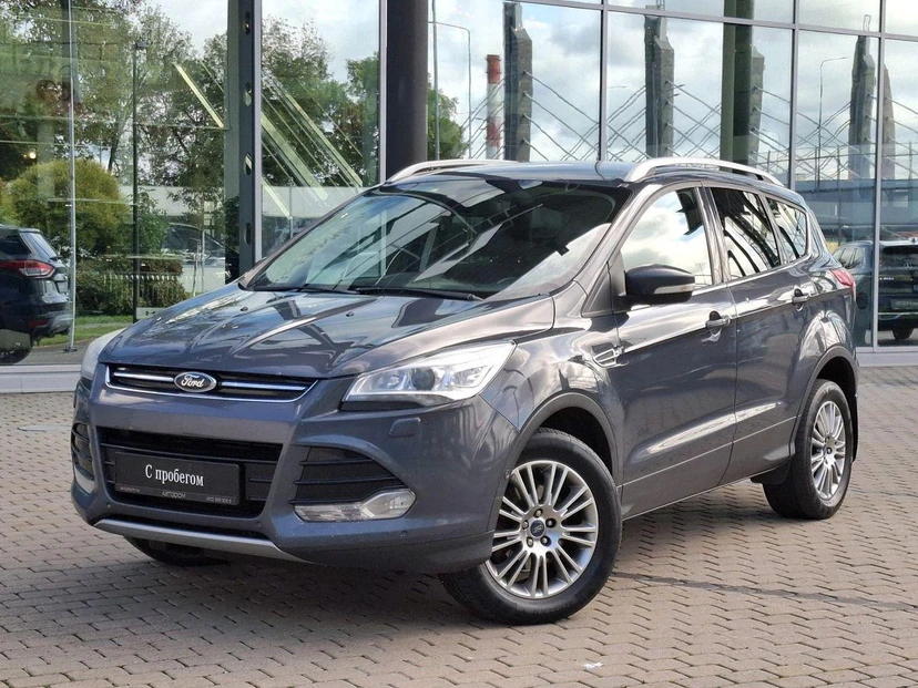 Ford Kuga II поколение 1.6 AT 4WD (150 л.с.) Titanium Серый 2013 с пробегом 177 099 км