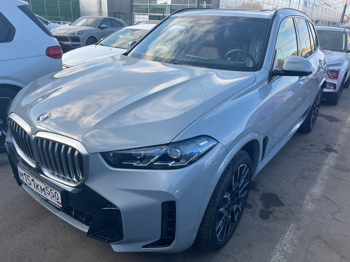 Автомобиль BMW X5 IV (G05) [рестайлинг] 3.0d AT 4WD (286 л.с.) M Sport Pro Серый 2024 с пробегом 9 447 км
