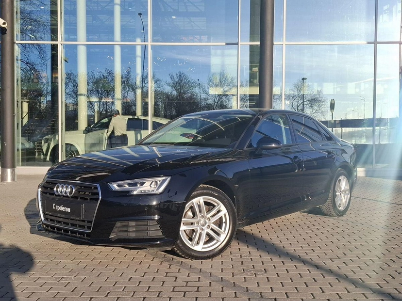 Автомобиль Audi A4 V поколение (B9) 1.4 AMT (150 л.с.) Design Чёрный 2017 с пробегом 94 416 км