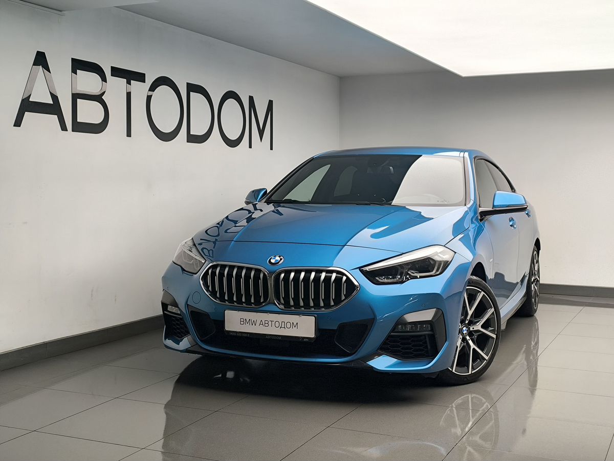 Автомобиль BMW 2 серии II поколение (F44) 1.5 AMT (136 л.с.) Base Синий 2021 с пробегом 40 679 км