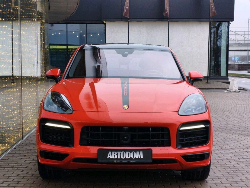 Автомобиль Porsche Cayenne III поколение GTS 4.0 AT 4WD (460 л.с.) GTS Оранжевый 2021 с пробегом 72 837 км