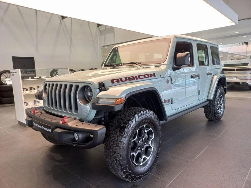 Автомобиль Jeep Wrangler IV поколение (JL) 2.0 AT 4WD (272 л.с.) Rubicon Серый 2023 с пробегом 37 км