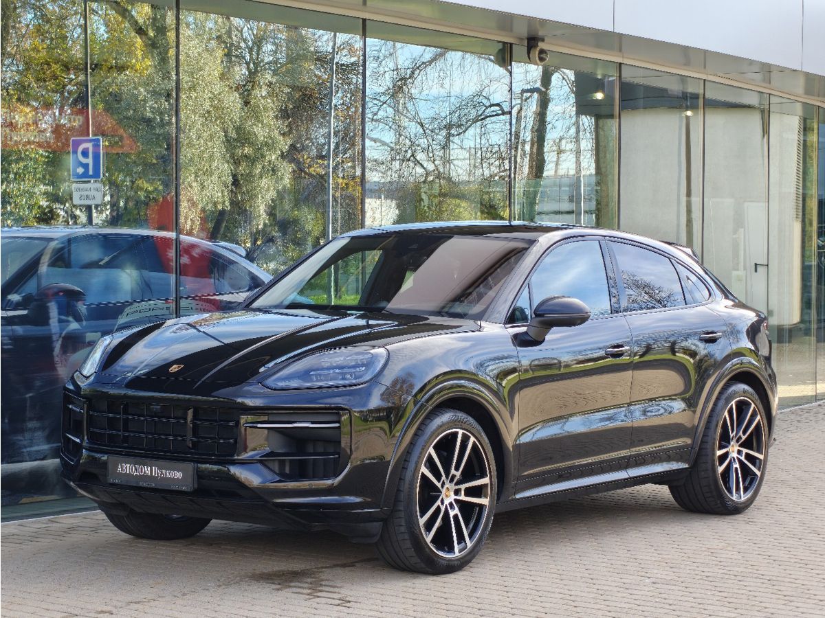 Porsche Cayenne III [рестайлинг] 3.0 AT 4WD (353 л.с.) Coupé Чёрный 2025 с пробегом 33 360 км