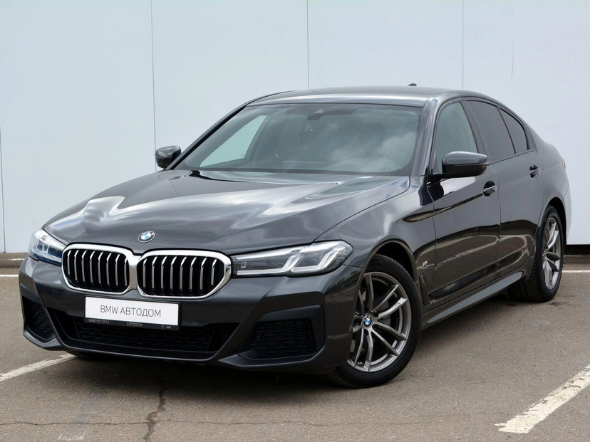 Автомобиль BMW 5 серии VII (G30/G31) [рестайлинг] 520 2.0d AT 4WD (190 л.с.) M Sport Pure Чёрный 2020 с пробегом 82 910 км