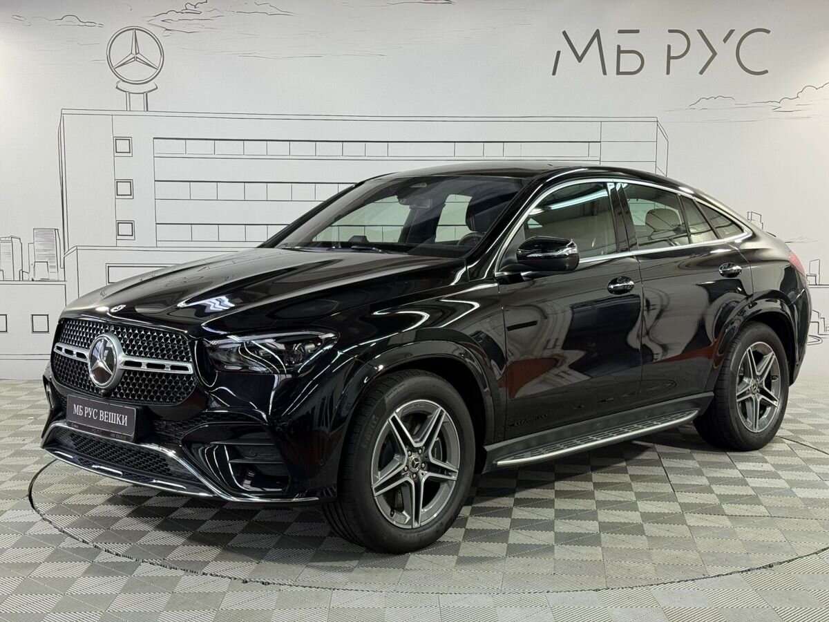 Автомобиль Mercedes-Benz GLE coupe II (C167) [рестайлинг] 3.0d AT 4Matic (367 л.с.) Base Чёрный 2025 с пробегом 26 км