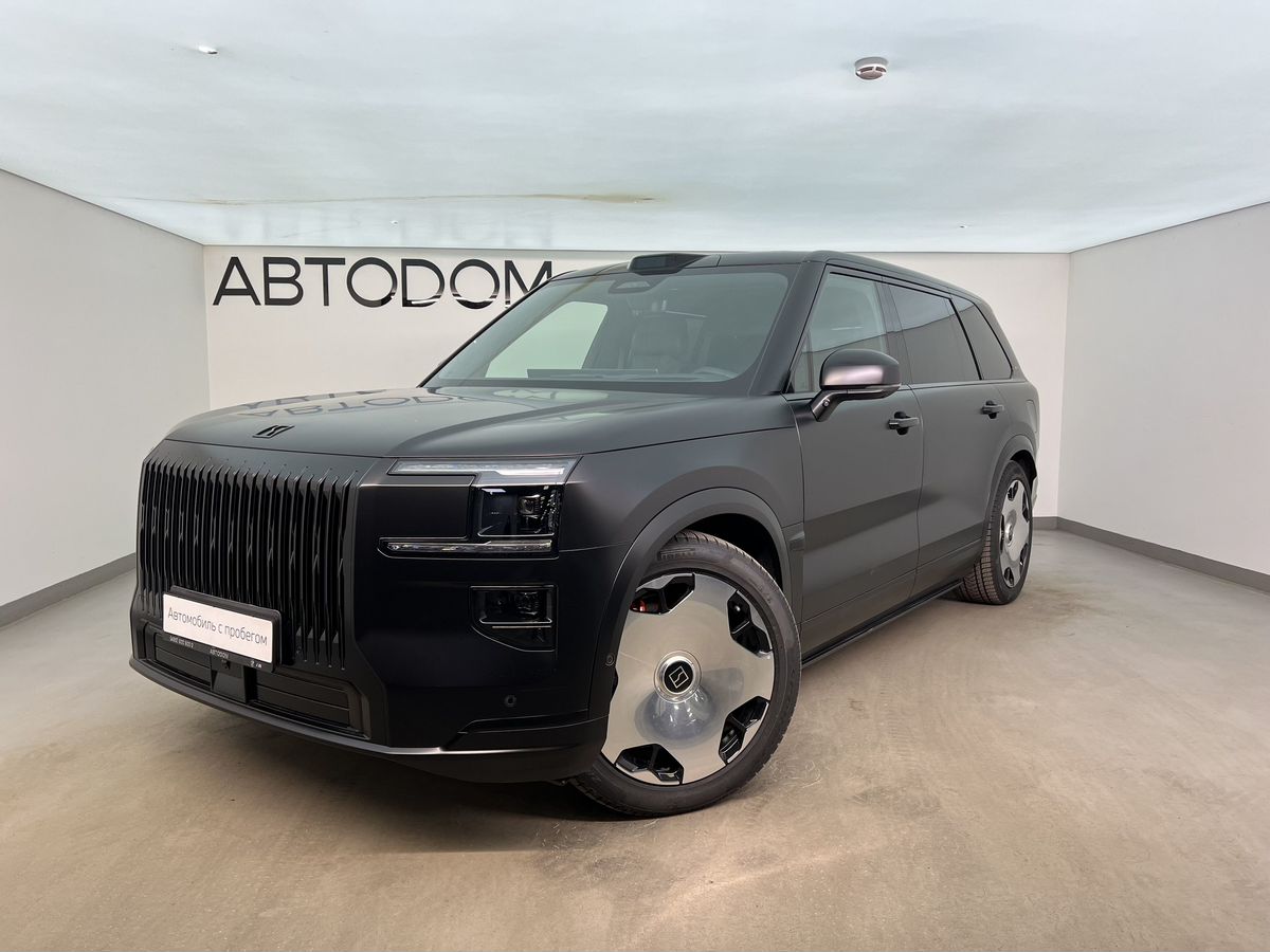 Автомобиль ZEEKR 9X I поколение 70 kWh 2.0hyb AT 4WD (898 л.с.) Ultra Чёрный 2025 с пробегом 5 745 км
