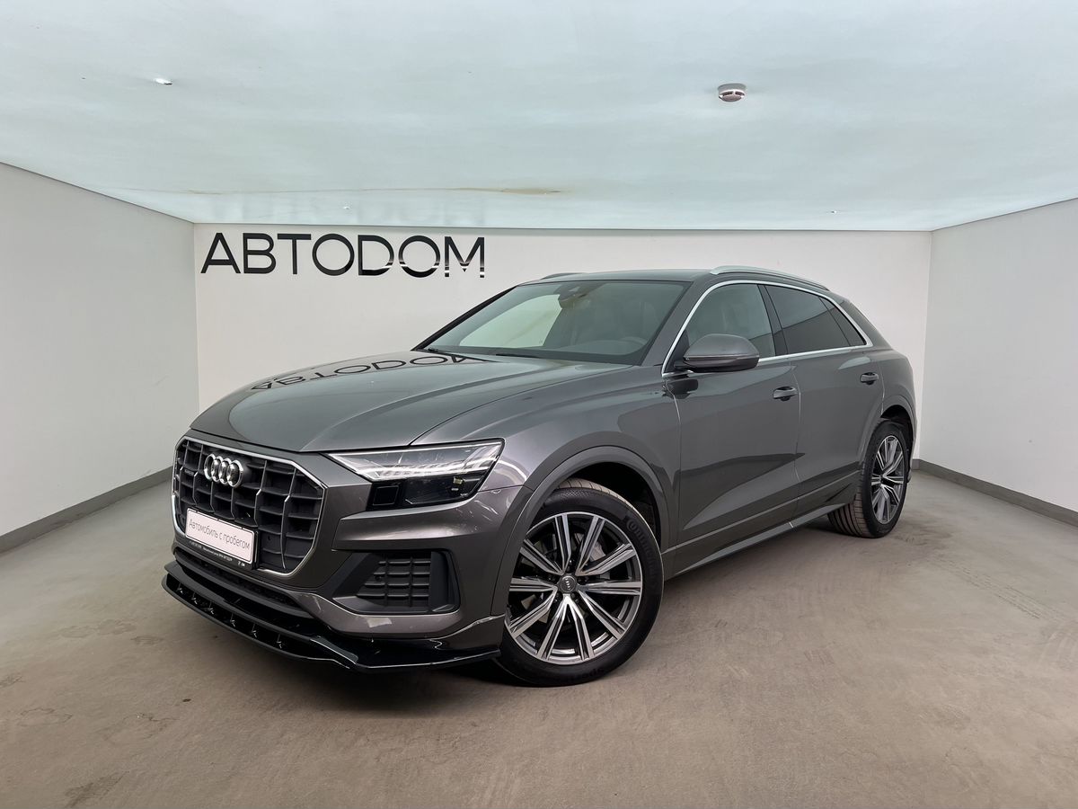 Audi Q8 I поколение (4M) 3.0d AT 4WD (249 л.с.) Sport Серый 2019 с пробегом 50 981 км