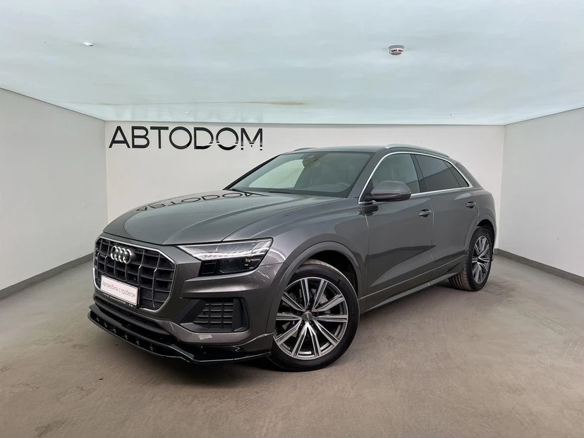 Audi Q8 I поколение (4M) 3.0d AT 4WD (249 л.с.) Sport Серый 2019 с пробегом 50 981 км