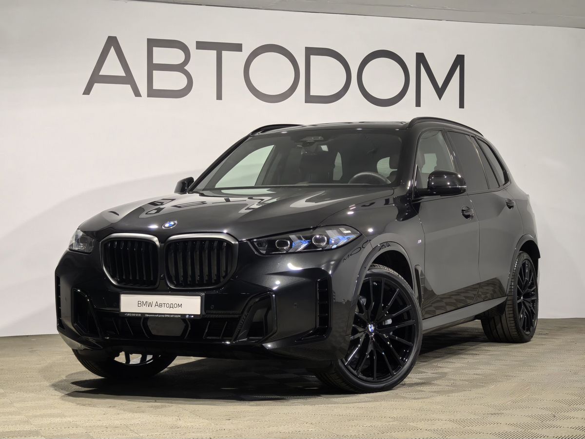 BMW X5 IV (G05) [рестайлинг] 3.0d AT 4WD (286 л.с.) M Sport Чёрный 2025 