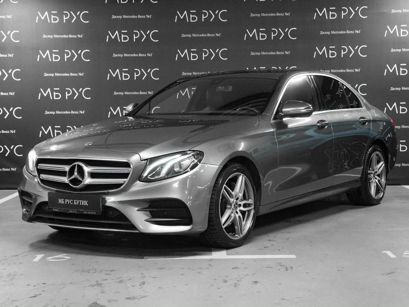 Mercedes-Benz E-Класс V поколение (W213/S213/C238) 200 2.0 AT 4Matic (197 л.с.) Sport Чёрный 2018 с пробегом 82 596 км