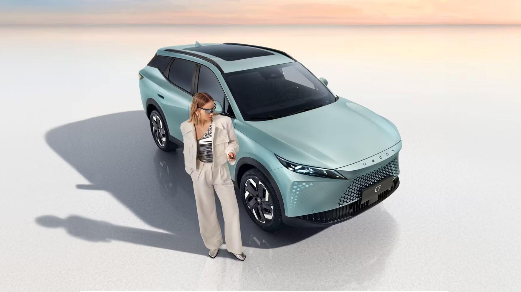 omoda c7 экстерьер