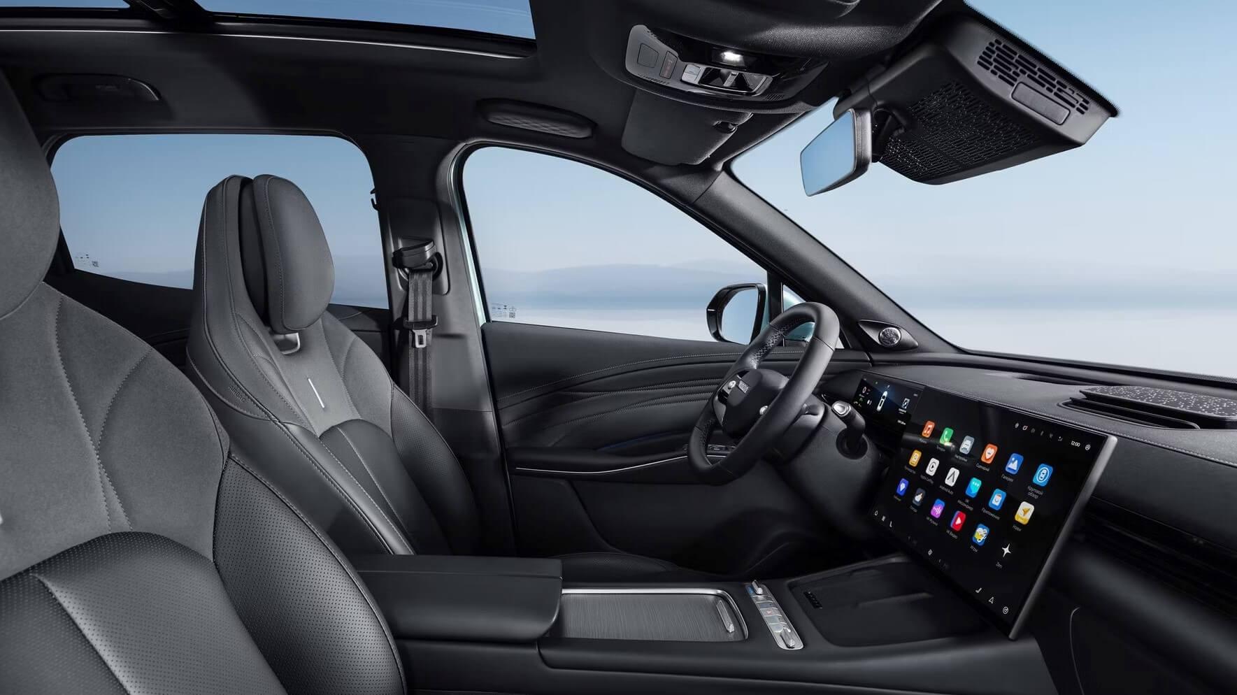 omoda c7 интерьер