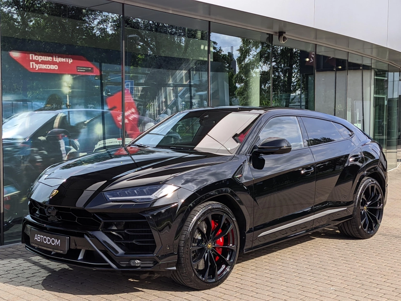 Автомобиль Lamborghini Urus I поколение 4.0 AT 4WD (650 л.с.) Individual Чёрный 2021 с пробегом 68 500 км