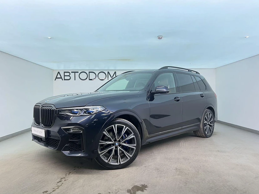 BMW X7 I поколение (G07) 3.0d AT 4WD (400 л.с.) M Special by Individual Синий 2019 с пробегом 134 500 км