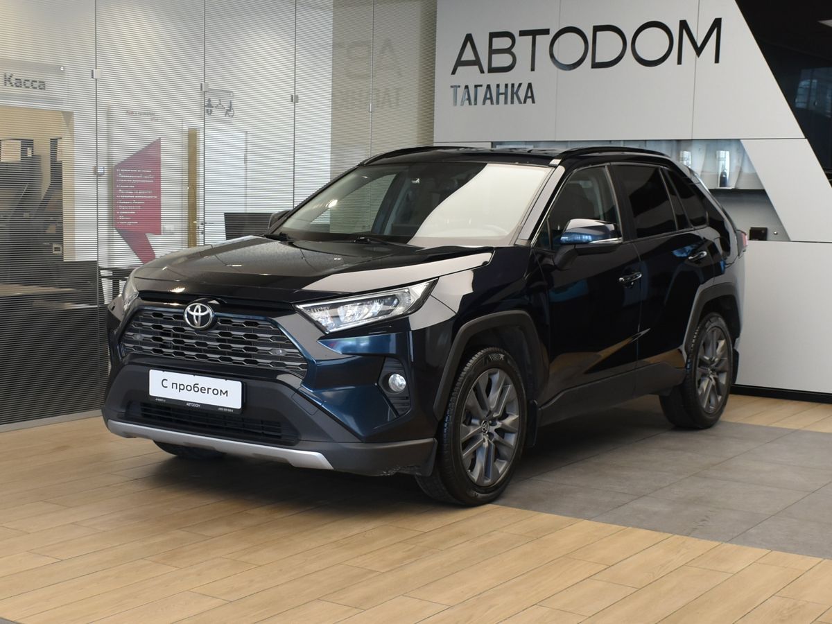 Toyota RAV4 V поколение (XA50) 2.0 CVT 4WD (149 л.с.) Prestige Чёрный 2020 с пробегом 111 313 км