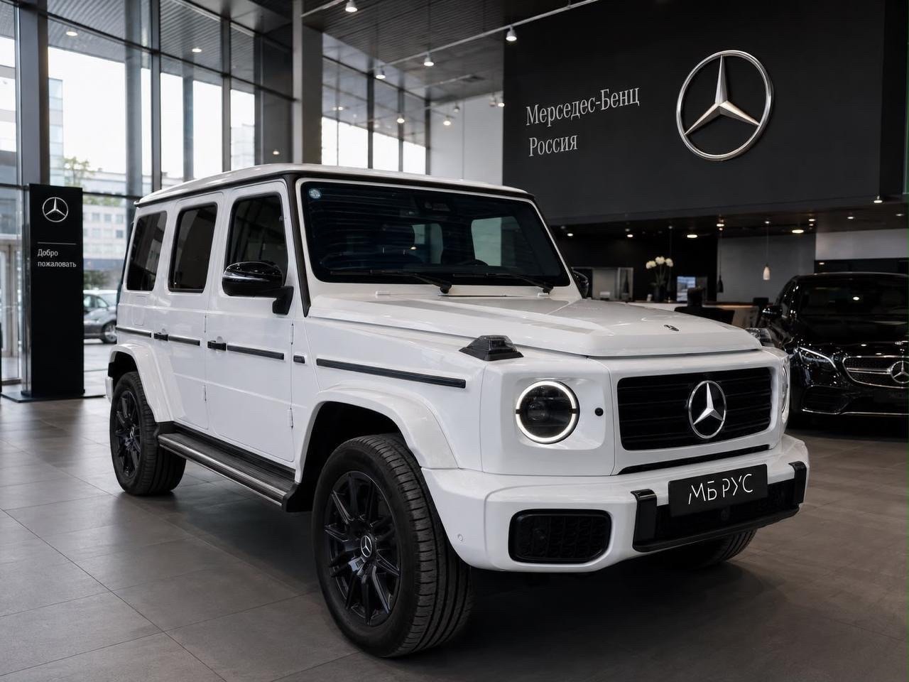 Mercedes-Benz G-Класс III (W463) [рестайлинг] G 450 3.0d AT 4Matic (367 л.с.) G 450 d AMG Line Белый 2025 