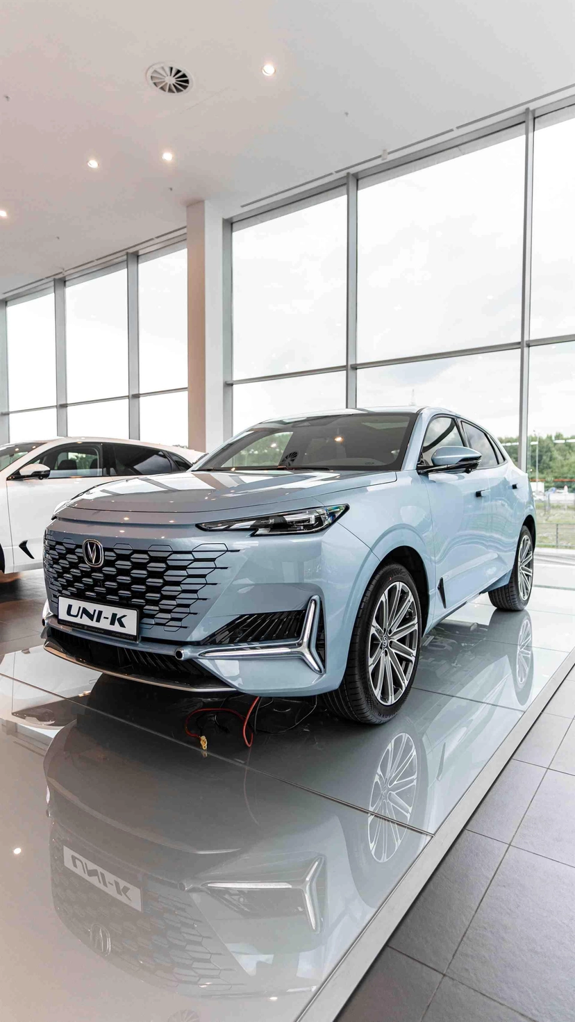 Автомобиль Changan UNI-K I поколение 2.0 AT 4WD (226 л.с.) Tech Голубой 2024