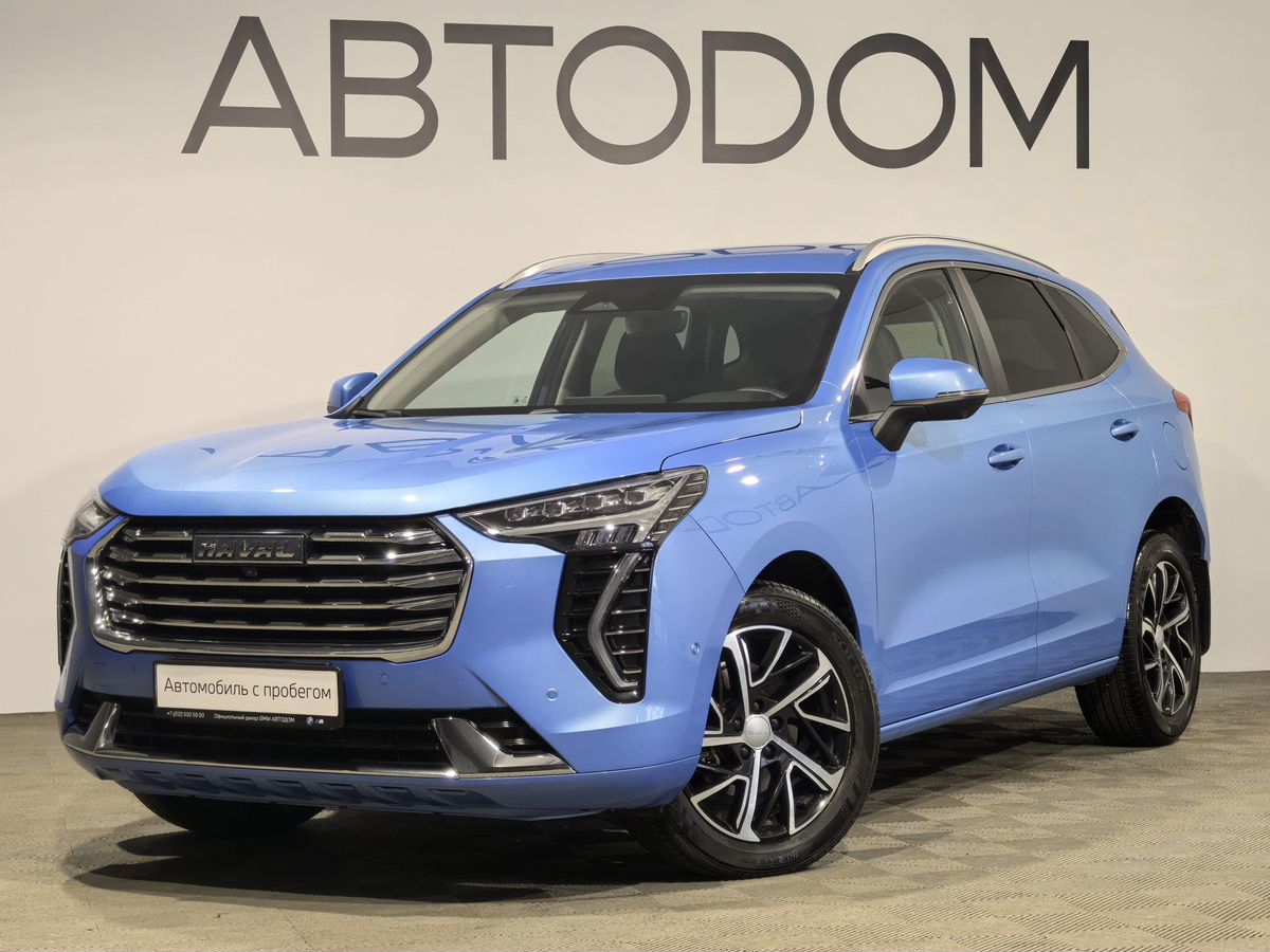 Haval Jolion I поколение 1.5 AMT (143 л.с.) Premium Голубой 2022 с пробегом 56 634 км