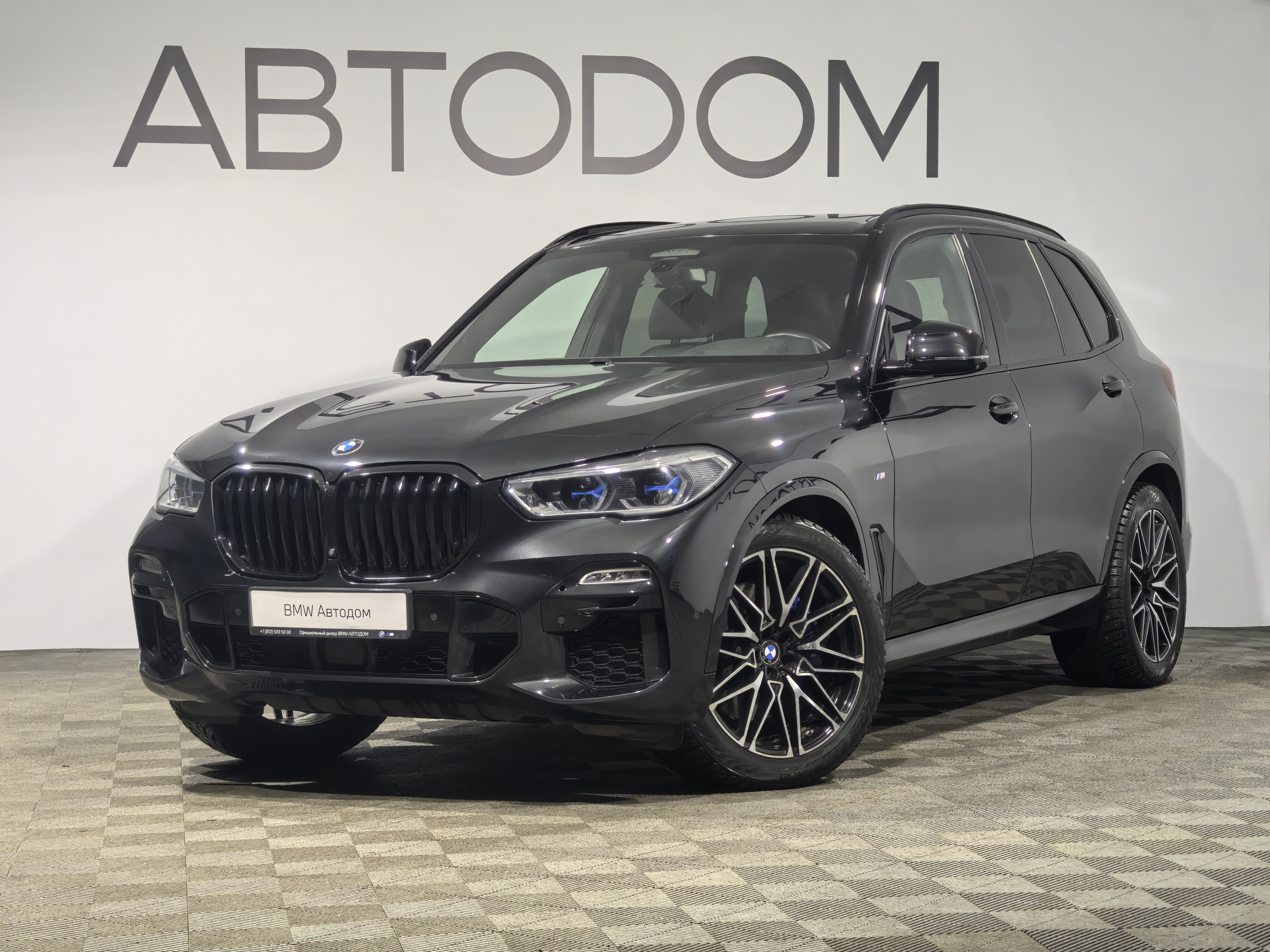 Автомобиль BMW X5 IV поколение (G05) 3.0d AT 4WD (340 л.с.) M Sport Pro Чёрный 2020 с пробегом 78 465 км