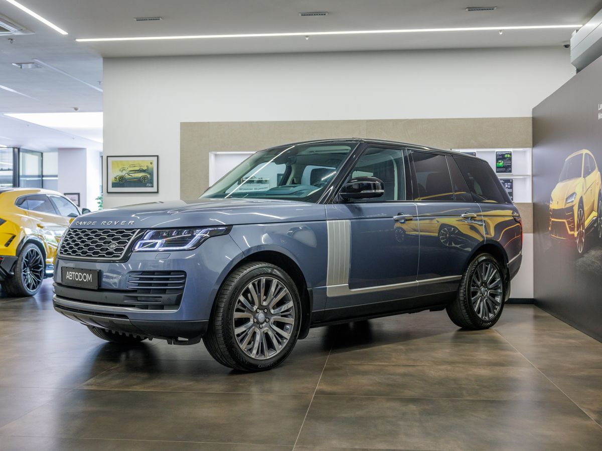 Land Rover Range Rover IV [рестайлинг] 3.0d AT 4WD (249 л.с.) Vogue SE Серый 2018 с пробегом 95 873 км