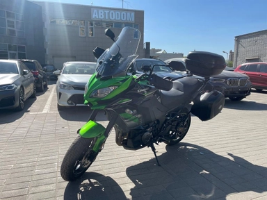 Мотоцикл Kawasaki Versys 1000 II поколение Versys 1000 Base Зеленый 2018 с пробегом 31898 км