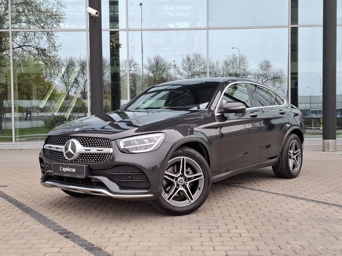 Mercedes-Benz GLC coupe I (C253) [рестайлинг] 300 2.0 AT 4Matic (249 л.с.) Sport Чёрный 2020 с пробегом 77 581 км