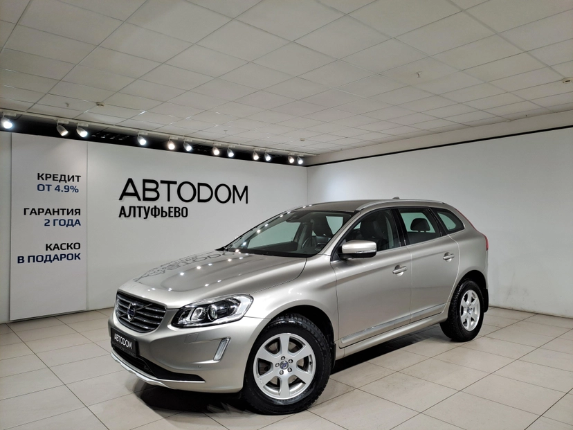 Автомобиль Volvo XC60 I поколение 2.4d AT 4WD (163 л.с.) Base Бежевый 2013 с пробегом 78 612 км
