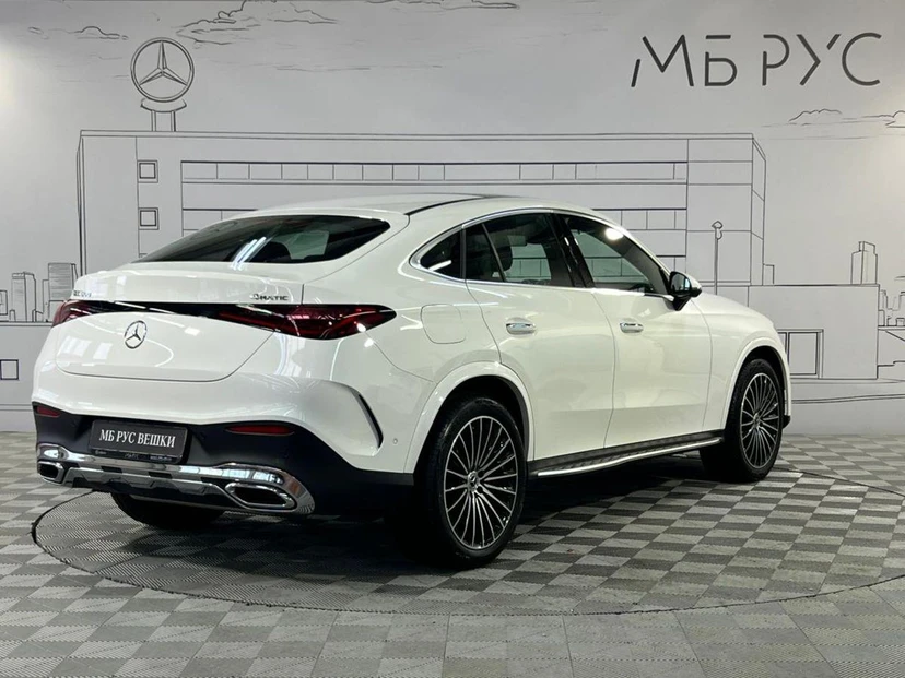 Автомобиль Mercedes-Benz GLC coupe II поколение (C254) 2.0 AT 4Matic (258 л.с.) Base Белый 2025 с пробегом 10 км