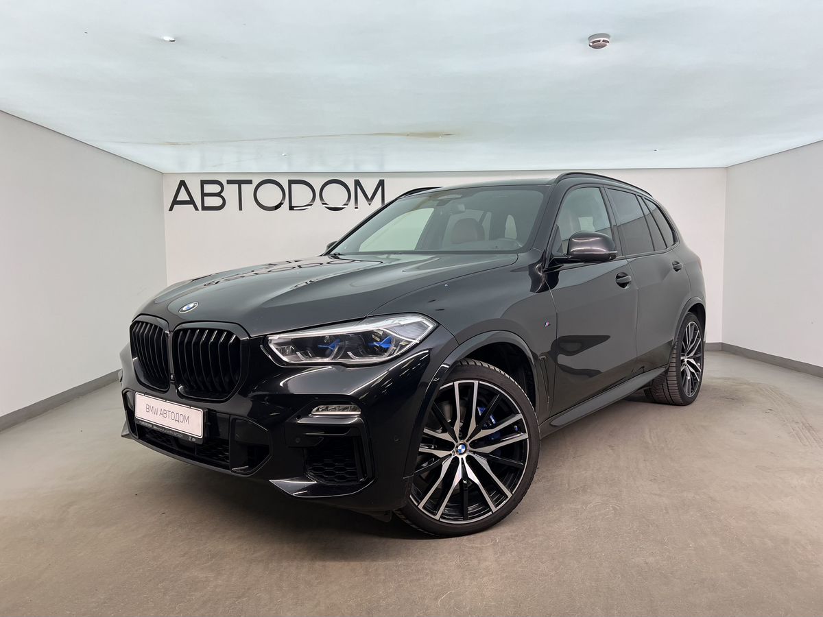 BMW X5 IV поколение (G05) 3.0d AT 4WD (400 л.с.) M Special Чёрный 2019 с пробегом 131 625 км
