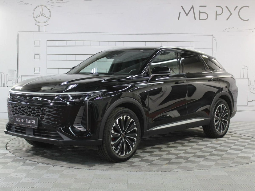 Автомобиль EXEED RX I поколение 2.0 AMT 4WD (249 л.с.) Platinum Чёрный 2023 с пробегом 31 855 км
