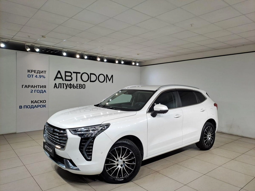 Автомобиль Haval Jolion I поколение 1.5 AMT (143 л.с.) Elite Белый 2023 с пробегом 23 964 км