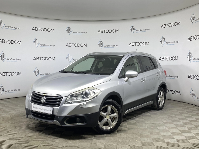 Автомобиль Suzuki SX4 II поколение 1.6 MT 4WD (117 л.с.) GL Серебристый 2014 с пробегом 150 713 км