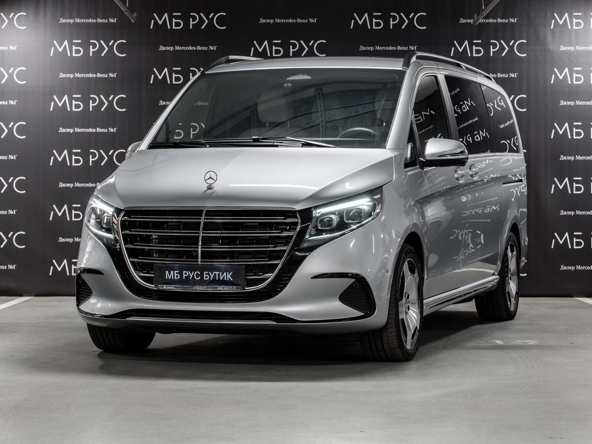 Автомобиль Mercedes-Benz V-Класс II (W447) [2-й рестайлинг] 2.0d AT 4Matic (237 л.с.) Exclusive AMG Line Серый 2024 с пробегом 22 650 км