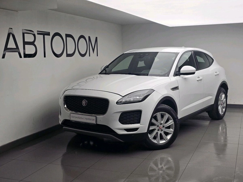 Автомобиль Jaguar E-Pace I поколение 2.0d AT 4WD (150 л.с.) Base Белый 2019 с пробегом 138 890 км