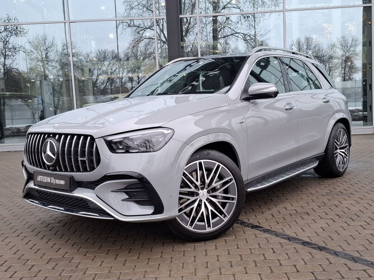 Автомобиль Mercedes-Benz GLE AMG II (V167) [рестайлинг] 53 AMG 3.0 AT 4Matic (435 л.с.) Base Серый 2025 