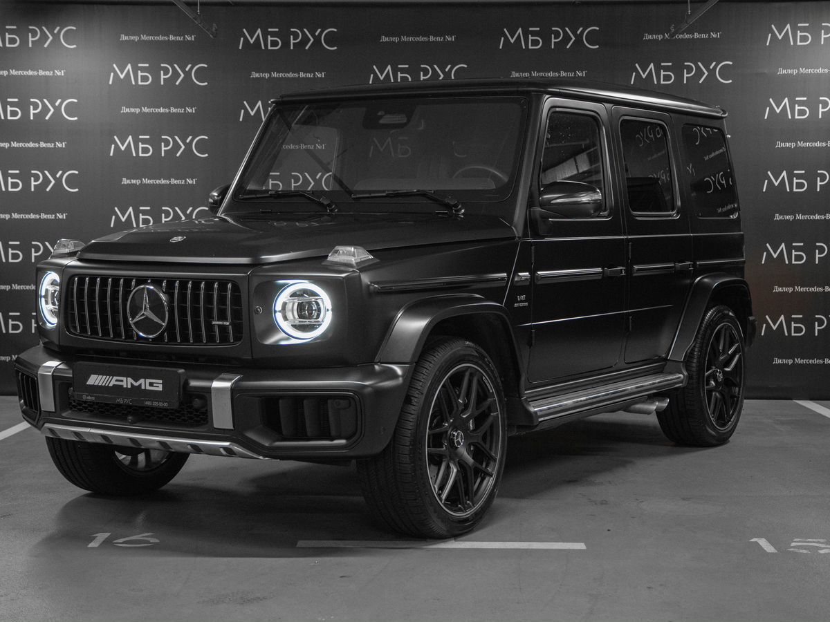 Mercedes-Benz G-Класс AMG II (W463) [рестайлинг] G 63 4.0 AT 4Matic (585 л.с.) AMG G 63 Чёрный 2024 с пробегом 25 000 км