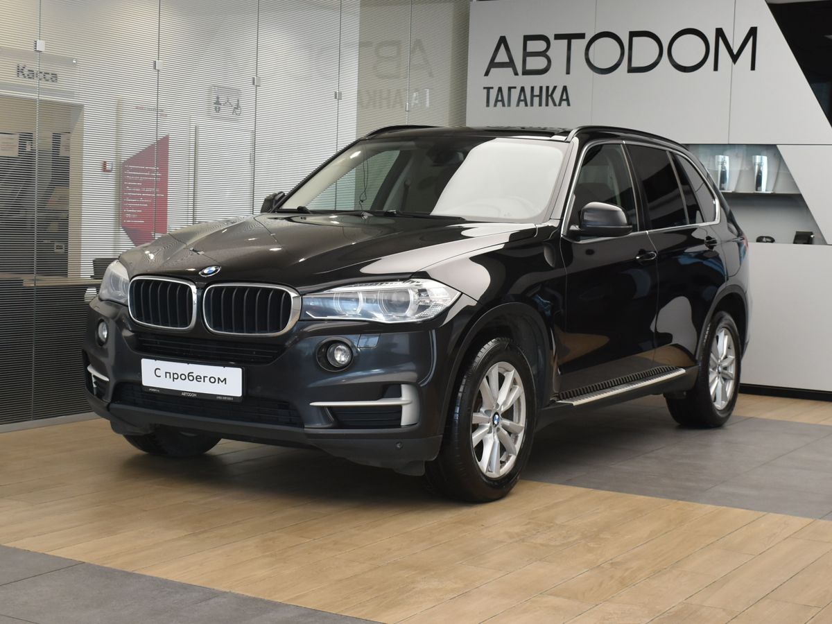 BMW X5 III поколение (F15) 3.0d AT 4WD (218 л.с.) Business Чёрный 2017 с пробегом 177 105 км