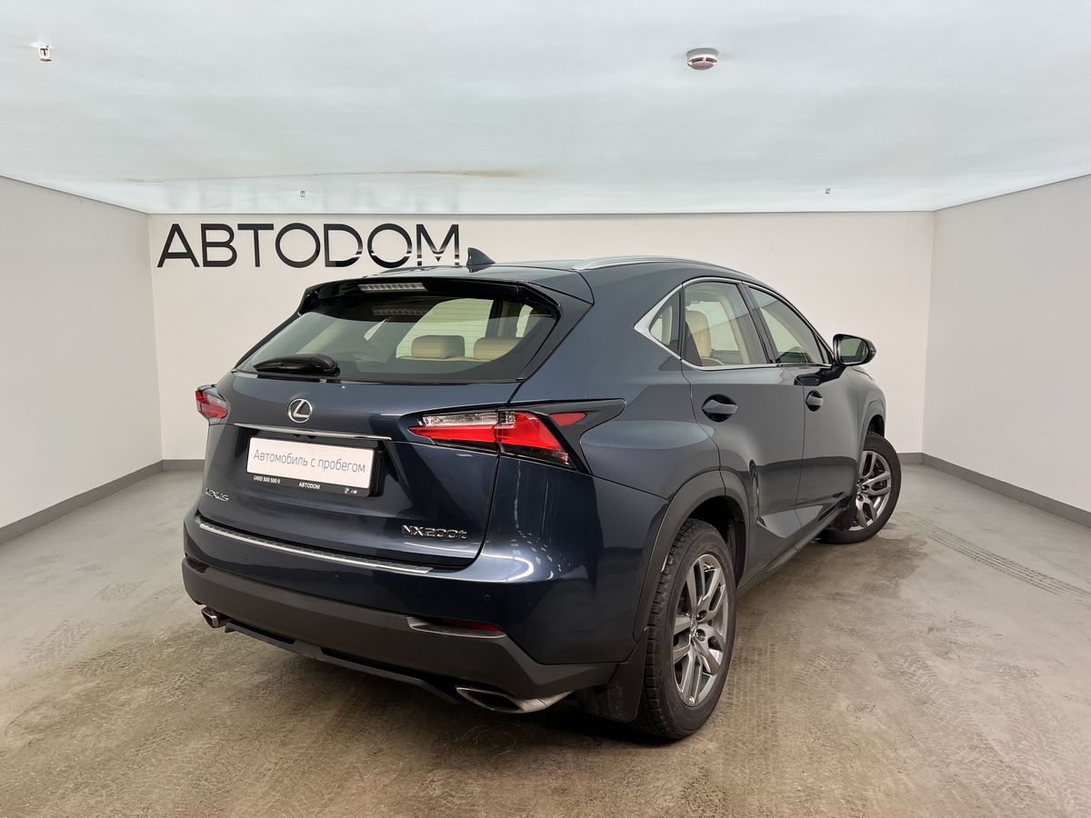 Автомобиль Lexus NX I поколение 2.0 AT 4WD (238 л.с.) Progressive Синий 2015 с пробегом 81 316 км