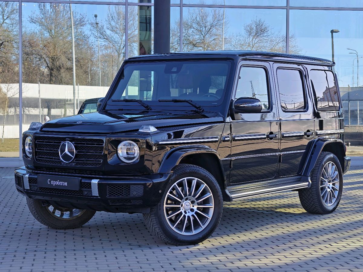 Автомобиль Mercedes-Benz G-Класс III поколение (W463) 400 2.9d AT 4Matic (330 л.с.) Base Чёрный 2021 с пробегом 70 800 км
