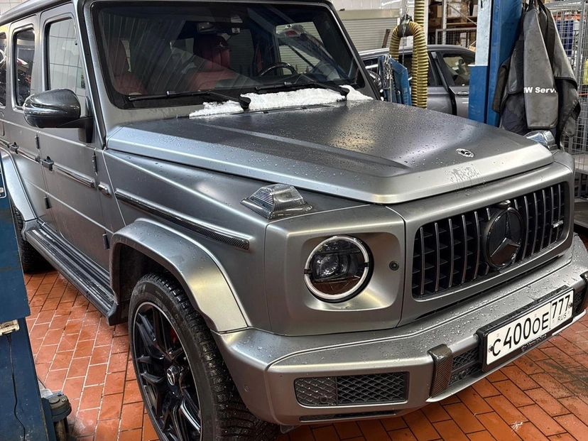 Автомобиль Mercedes-Benz G-Класс III поколение (W463) 350 2.9d AT 4Matic (249 л.с.) Base Серый 2022 с пробегом 34 400 км