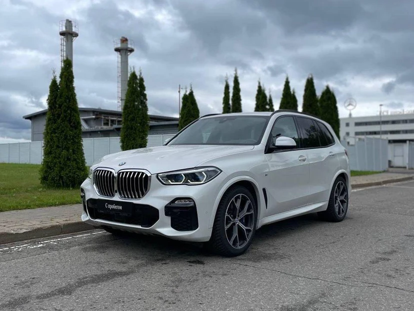 BMW X5 IV поколение (G05) 3.0d AT 4WD (249 л.с.) M Sport Pro Белый 2020 с пробегом 96 054 км