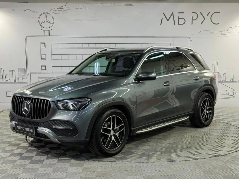 Mercedes-Benz GLE II поколение (V167) 300 2.0d AT 4Matic (245 л.с.) Sport Plus Серый 2019 с пробегом 109 000 км