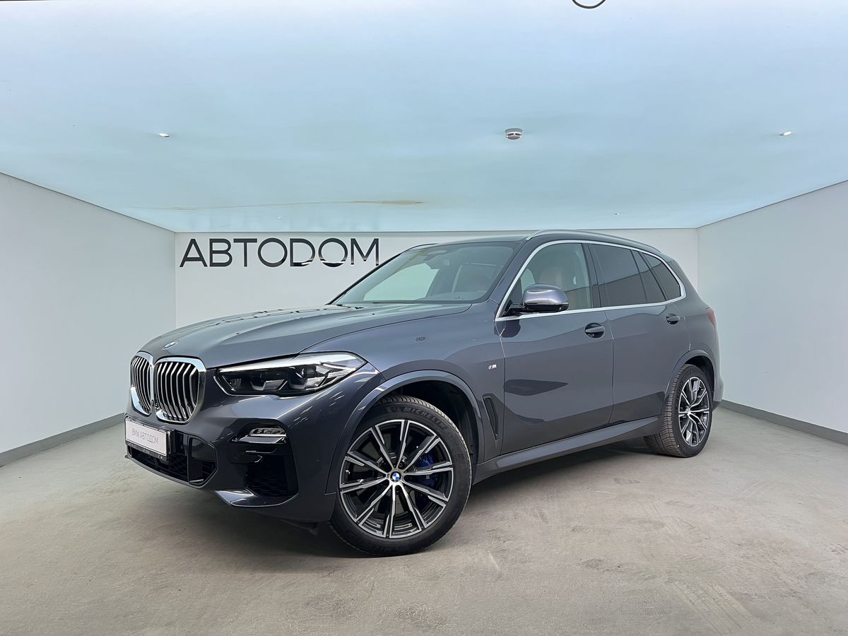 BMW X5 IV поколение (G05) 3.0d AT 4WD (265 л.с.) M Sport Серый 2019 с пробегом 103 881 км