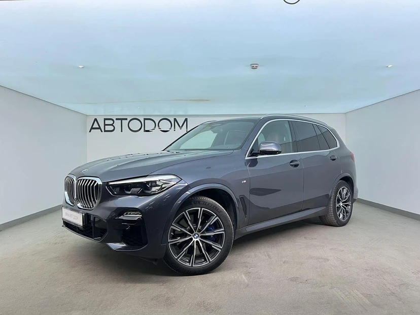 BMW X5 IV поколение (G05) 3.0d AT 4WD (265 л.с.) M Sport Серый 2019 с пробегом 103 881 км