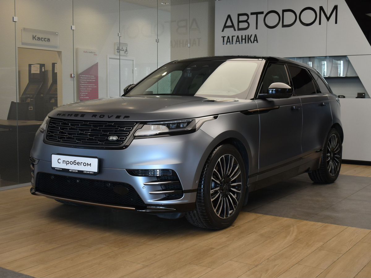 Land Rover Range Rover Velar I [рестайлинг] 2.0 AT 4WD (250 л.с.) Autobiography Серый 2025 с пробегом 7 151 км