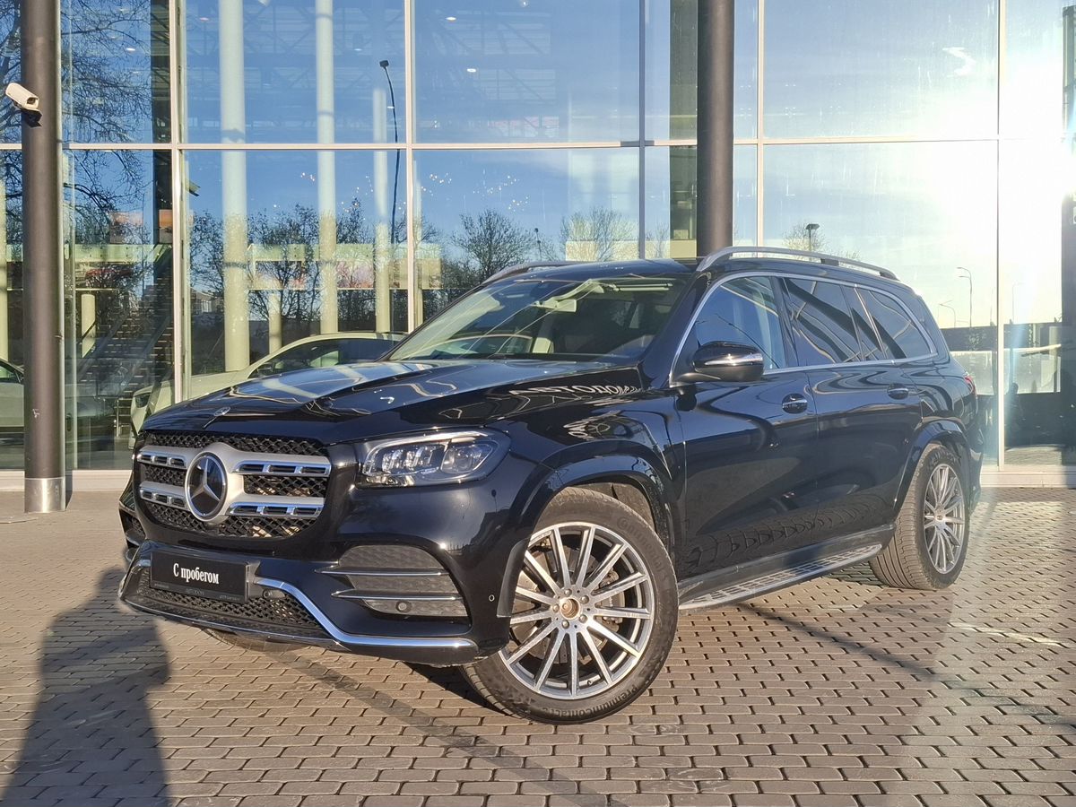 Автомобиль Mercedes-Benz GLS II поколение (X167) 400 2.9d AT 4Matic (330 л.с.) Luxury Чёрный 2019 с пробегом 108 000 км