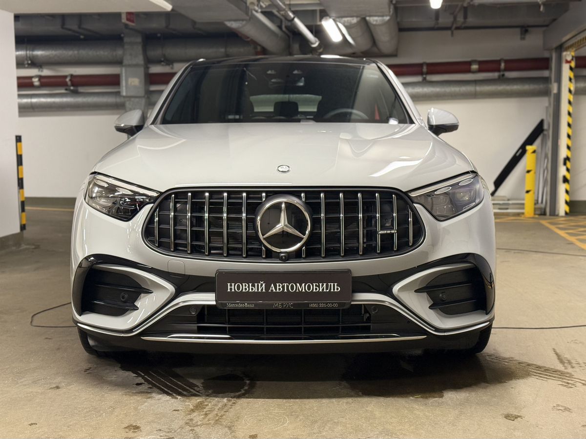 Автомобиль Mercedes-Benz GLC coupe AMG II поколение (C254) 2.0 AT 4WD (421 л.с.) AMG Серый 2025 с пробегом 10 км