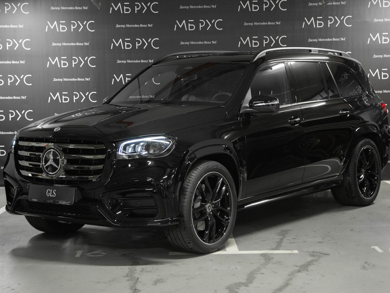 Mercedes-Benz GLS II (X167) [рестайлинг] 450 3.0d AT 4Matic (367 л.с.) Base Чёрный 2026 