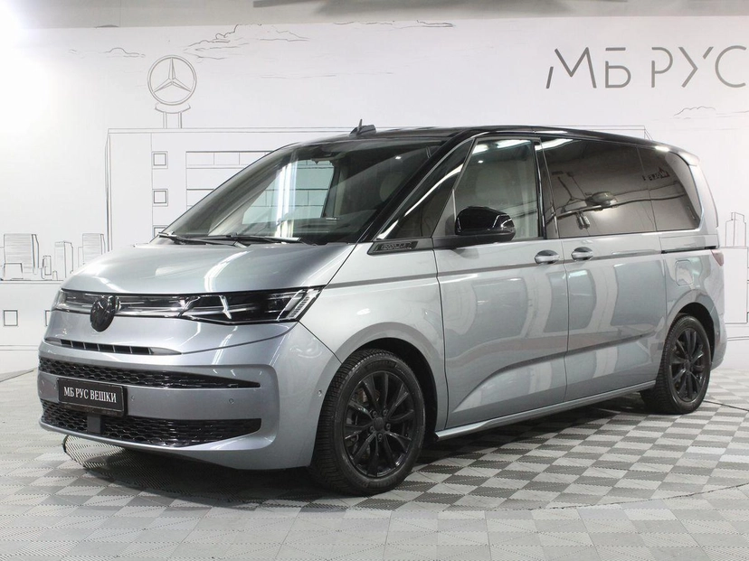 Автомобиль Volkswagen Multivan V поколение (T7) 2.0d AMT (150 л.с.) Comfortline Серебристый 2022 с пробегом 42 000 км